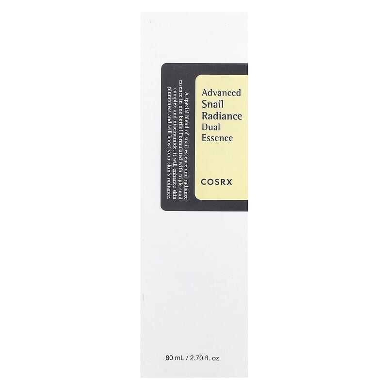 Advanced Snail Radiance Dual Essence, 2.7 fl oz (80 ml) Advanced Snail Radiance Dual Essence, 2.7 fl oz (80 ml)