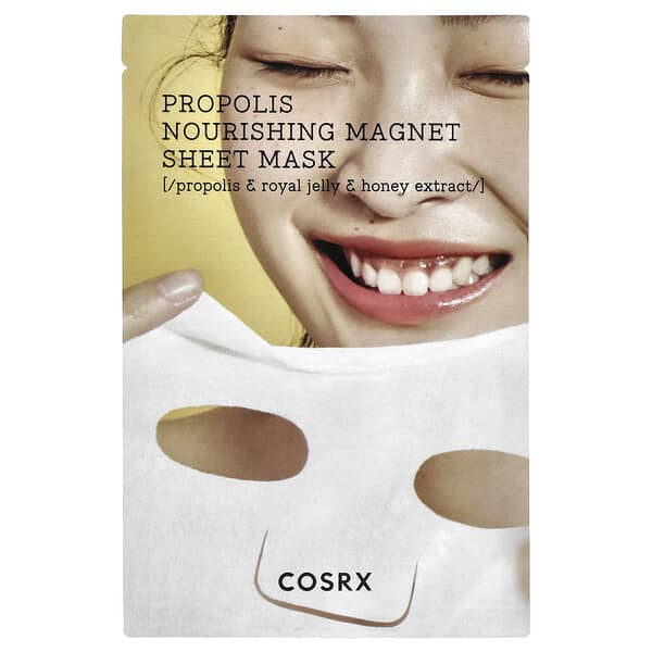 CosRx, 蜂膠滋養磁體美容面膜，0.84 液量盎司（25 毫升）
