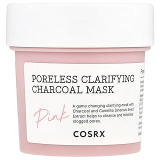 CosRx, Poreless Clarifying Charcoal Beauty Mask, Pink, 3.88 oz (110 g)