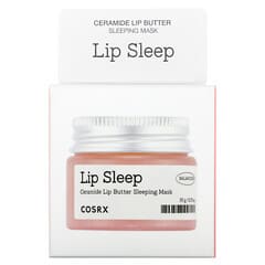 CosRx, Lip Sleep, Masque de nuit pour les lèvres au beurre de karité et au céramide, 20 g