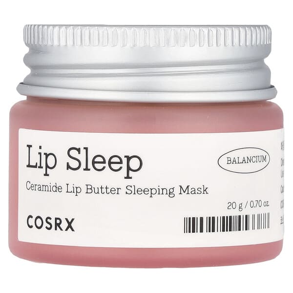 CosRx, Lip Sleep，神經醯胺潤唇晚安唇膜，0.70 盎司（20 克）