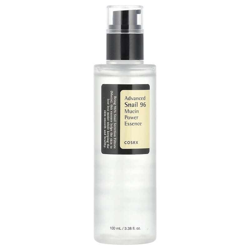 Gelişmiş Salyangoz 96 Mucin Güç Esansı, 100 ml (3,38 fl oz)