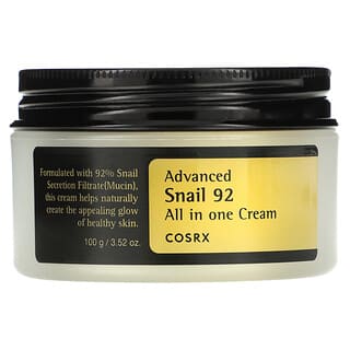 CosRx, Advanced Snail 92, Crème tout-en-un, 100 ml
