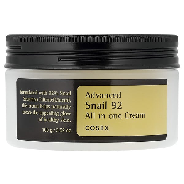 CosRx, Advanced Snail 92, All in One Cream, 3.52 oz (100 g)