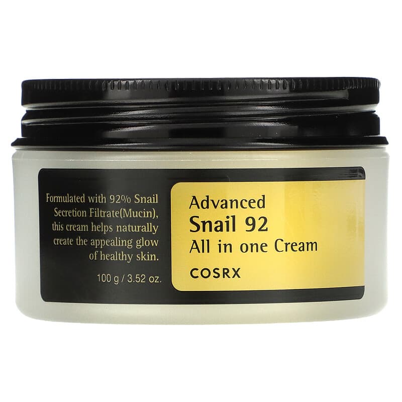Advanced Snail 92, All in One Cream, 3.52 oz (100 g)