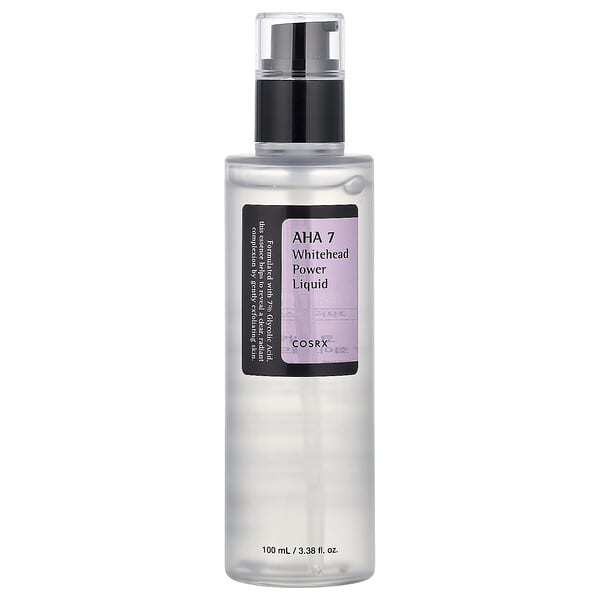 CosRx, AHA 7 화이트 헤드 파워 액체, 100ml