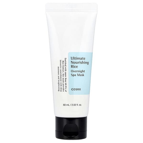 CosRx, 얼티밋 너리싱 라이스, 오버나이트 스파 뷰티 마스크, 60ml(2.02fl oz)