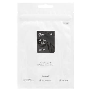 CosRx, Clear Fit Master Patch, 18 patchs
