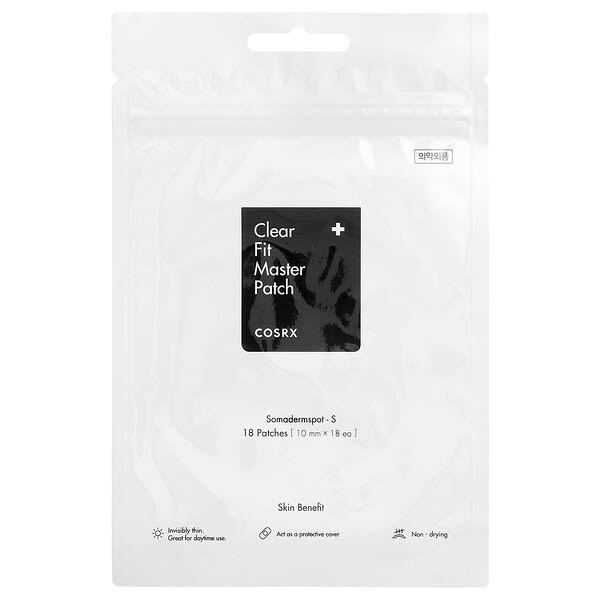 CosRx, Patch Clear Fit, 18 patchs