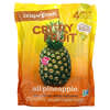 Crispy Fruit, полностью ананасовый продукт, 4 пакетика по 18 г (0,63 унции)