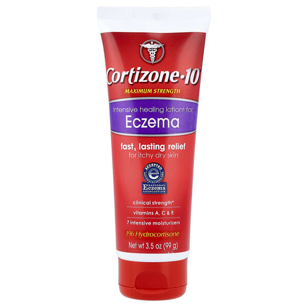 Cortizone 10, 湿疹优效修复乳液，特强型，3.5 盎司（99 克）