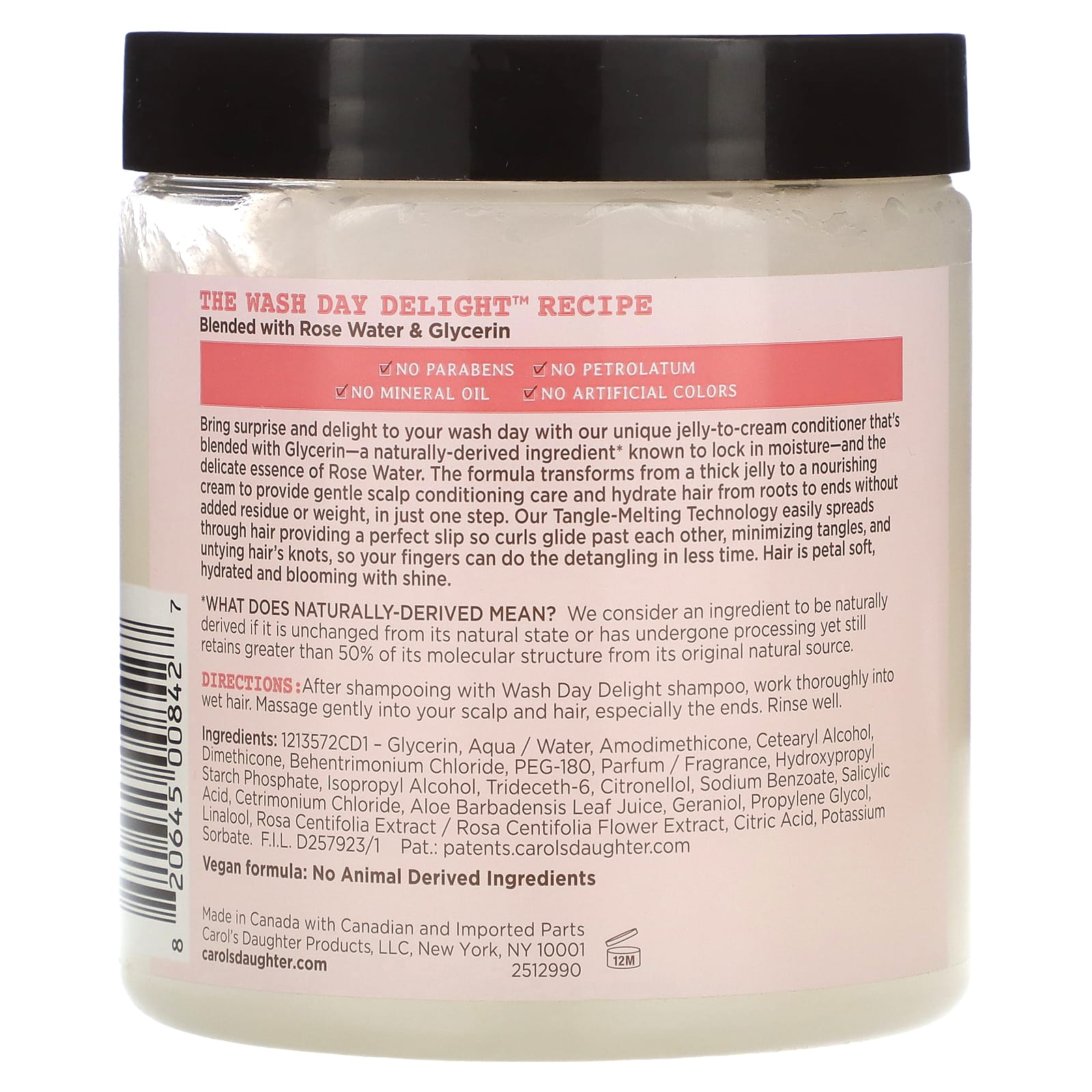 Carol's Daughter, Wash Day Delight, Dream Detangler, JellytoCream