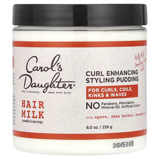 Carol's Daughter, Lait capillaire, Revitalisant, Pudding coiffant améliorant les boucles, 226 g