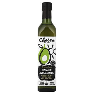 Chosen Foods‏, שמן אבוקדו אורגני טהור,500 מ"ל (16.9 אונקיות נוזל)