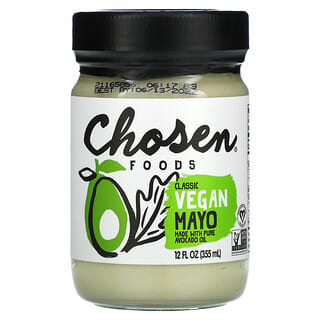 Chosen Foods, 經典全素蛋黃醬，12 液量盎司（355 毫升）
