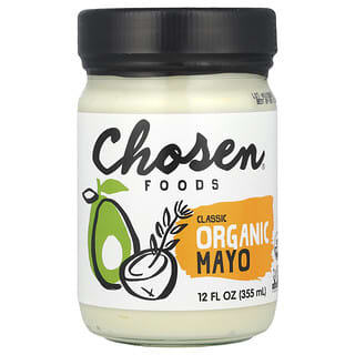 Chosen Foods, Classic Organic Mayo, 12 fl oz (355 ml)