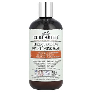 Curlsmith, Curl Quenching Conditioning Wash, для всех типов волос, 355 мл (12 жидк. Унций)