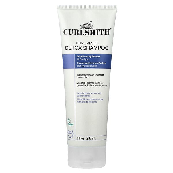 Curlsmith, 컬 재설정 디톡스 샴푸, 모든 컬 타입, 237ml(8fl oz)