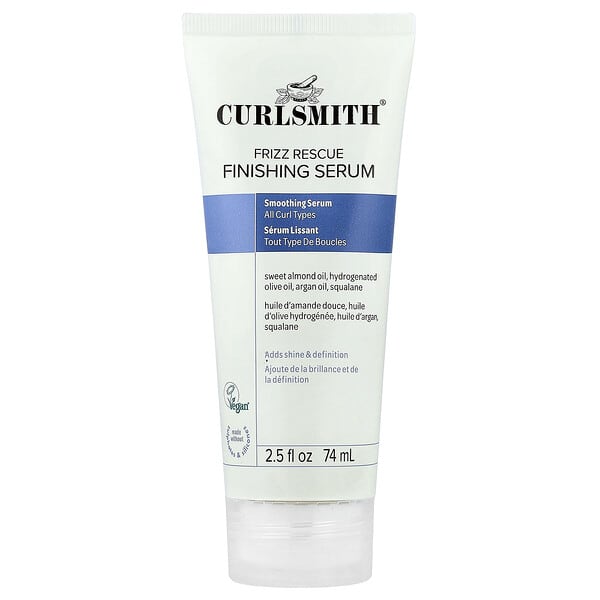 Curlsmith, Frizz 레스큐 피니싱 세럼, 모든 컬 타입, 74ml(2.5fl oz)