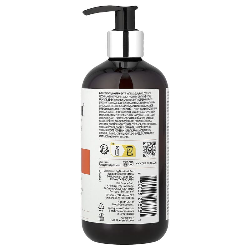 Essential Moisture Conditioner, Step 2, All Curl Types, 12 fl oz