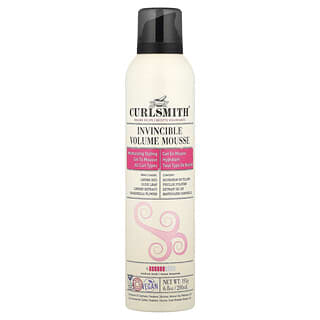 Curlsmith, Invincible Volume Mousse, All Curl Types, Medium Hold, 6.8 oz (200 ml)