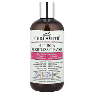 Curlsmith, Agente de limpieza ligero para todo el cuerpo, Rizos planos y opacos, 355 ml (12 oz. líq.)