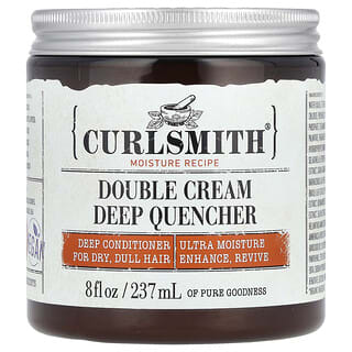 Curlsmith, Двойной крем для глубокого утоления, для сухих, тусклых волос, 237 мл (8 жидк. Унций)