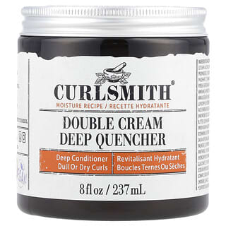 Curlsmith, Двоен крем Deep Quencher, за суха, матова коса, 8 течни унции (237 ml)