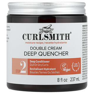 Curlsmith, Double Cream Deep Quencher, Step 2, Dull or Dry Curls, 8 fl oz (237 ml)