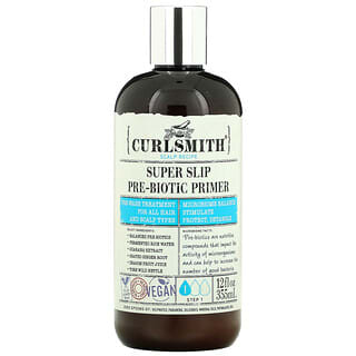 Curlsmith, Prebase prebiótica Super Slip, Paso 1, 355 ml (12 oz. Líq.)