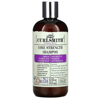 Curlsmith, Shampooing Core Strength, Pour cheveux abîmés, 355 ml