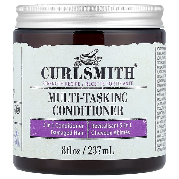 Curlsmith, 멀티 태스킹 컨디셔너, 손상 모발용, 237ml(8fl oz)