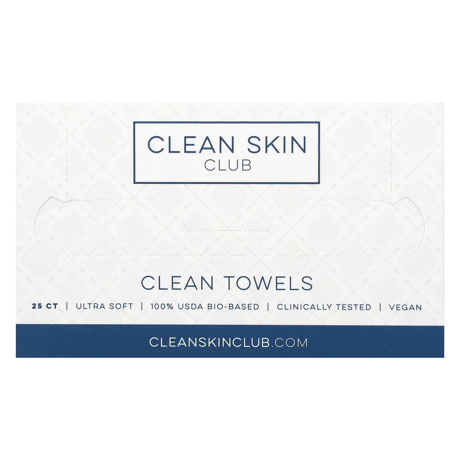 Clean Skin Club, Clean Towels, Disposable, 25 Count