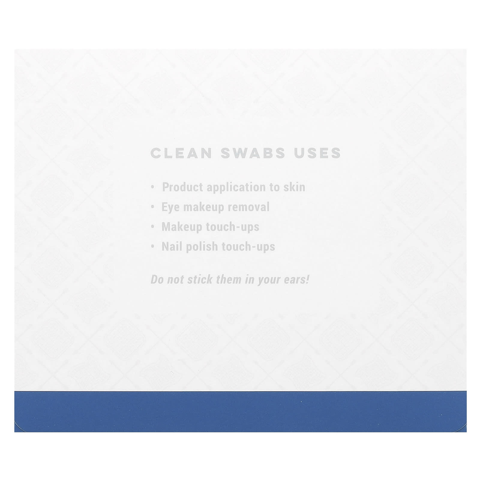 Clean Skin Club, Clean Swabs, DualSided , 500 Count