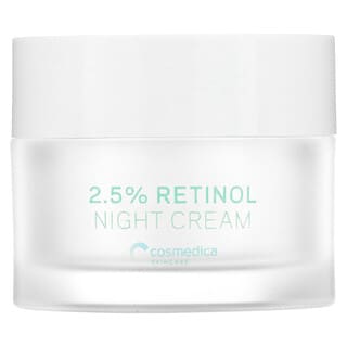 Cosmedica Skincare, Crema de noche con retinol al 2,5%, Tratamiento reparador nocturno, 50 g (1,76 oz)