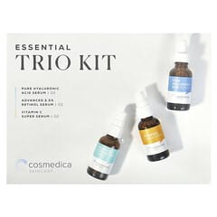 Cosmedica Skincare, Essential Trio Kit, Kit de 3 piezas
