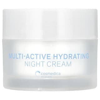 Cosmedica Skincare, Crème de nuit hydratante multi-active, Formule anti-âge avancée, 50 g