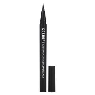 Cosnori, Superproof Fitting Brush Eyeliner, черная, 0,6 г (0,02 жидк. Унции)