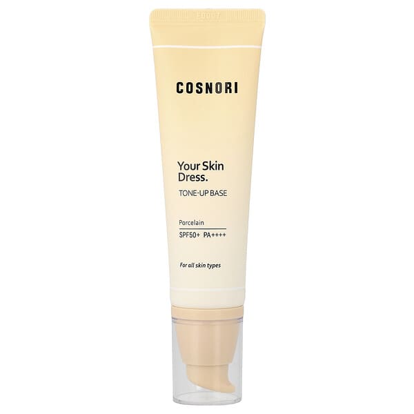 Cosnori, Your Skin Dress, 톤업 베이스, SPF 50+ PA++++, 포슬린, 50ml(1.7fl oz)