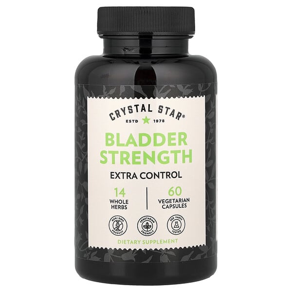 Crystal Star, Bladder Strength, 60 Vegetarian Capsules — product photo 1