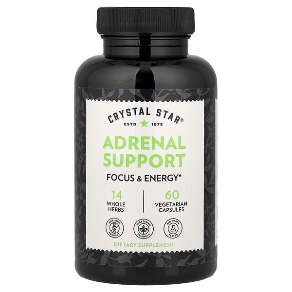Adrenal Support, 60 Vegetarian Capsules