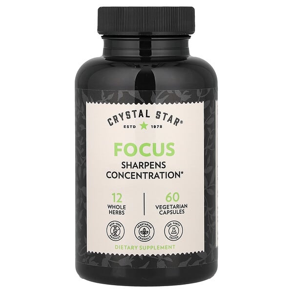 Focus, 60 Vegetarian Capsules