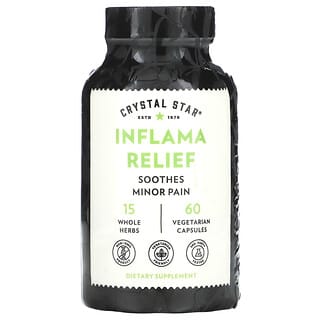 Crystal Star, Inflama Relief`` 60 cápsulas vegetales