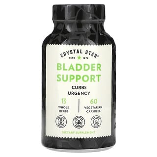 Crystal Star, підтримка сечового міхура, 60 вегетаріанських капсул