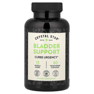 Crystal Star, Bladder Support, 60 Vegetarian Capsules