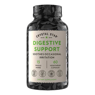 Crystal Star, Digestive Support, 60 Vegetarian Capsules
