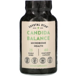 Crystal Star, Candida Balance, 60 vegetarische Kapseln