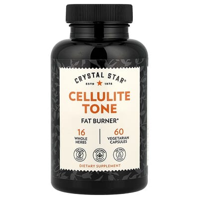 Crystal Star, Cellulite Tone, 60 Vegetarian Capsules