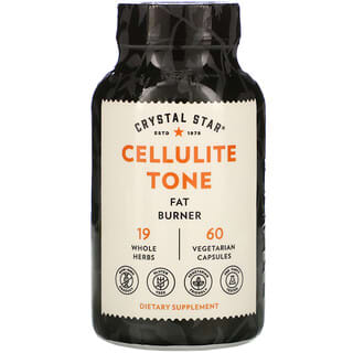 Crystal Star, Cellulite-Ton, 60 vegetarische Kapseln