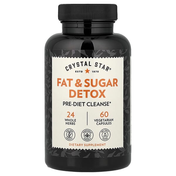 Fat & Sugar Detox, 60 Vegetarian Capsules